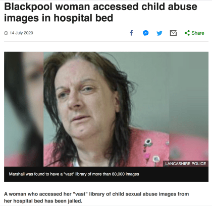 blackpool woman